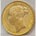 AUSTRALIA 1884 . ONE 1 SOVEREIGN . MELBOURNE . GOLD